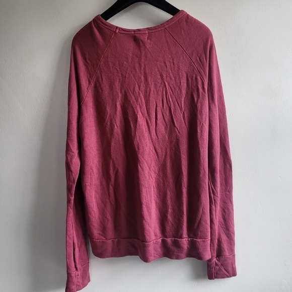 New Sundry Loved Graphic Print Crewneck Long Sleeve Pullover Sweatshirt NWT 1/S - Picture 5 of 8